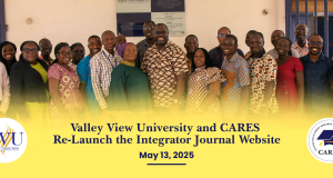 Valley View University and CARES Re-Launch the Integrator Journal Website